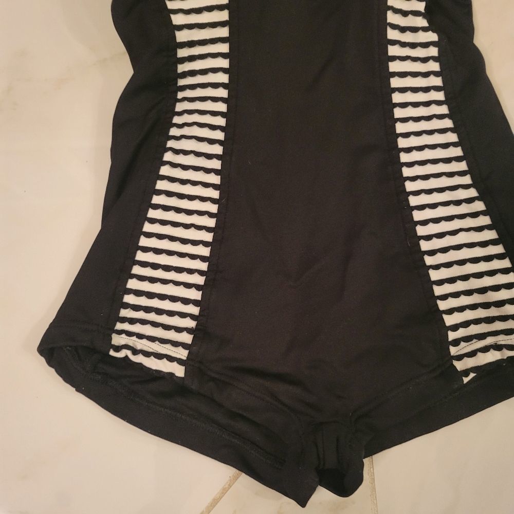 Seafolly Sorrento Boyleg Maillot Swimsuit Anthropologie size 6 US - Picture 16 of 16